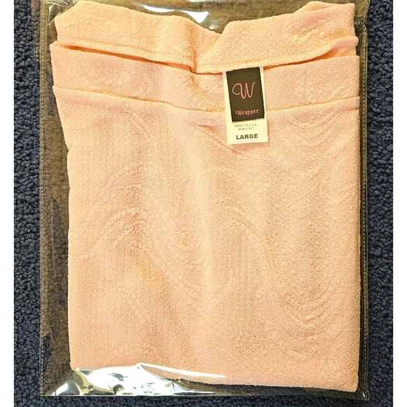 WRAPPER Women's New Pretty Pink Swirl Design Sleeveless Tank Top Size L - Picture 11 of 13